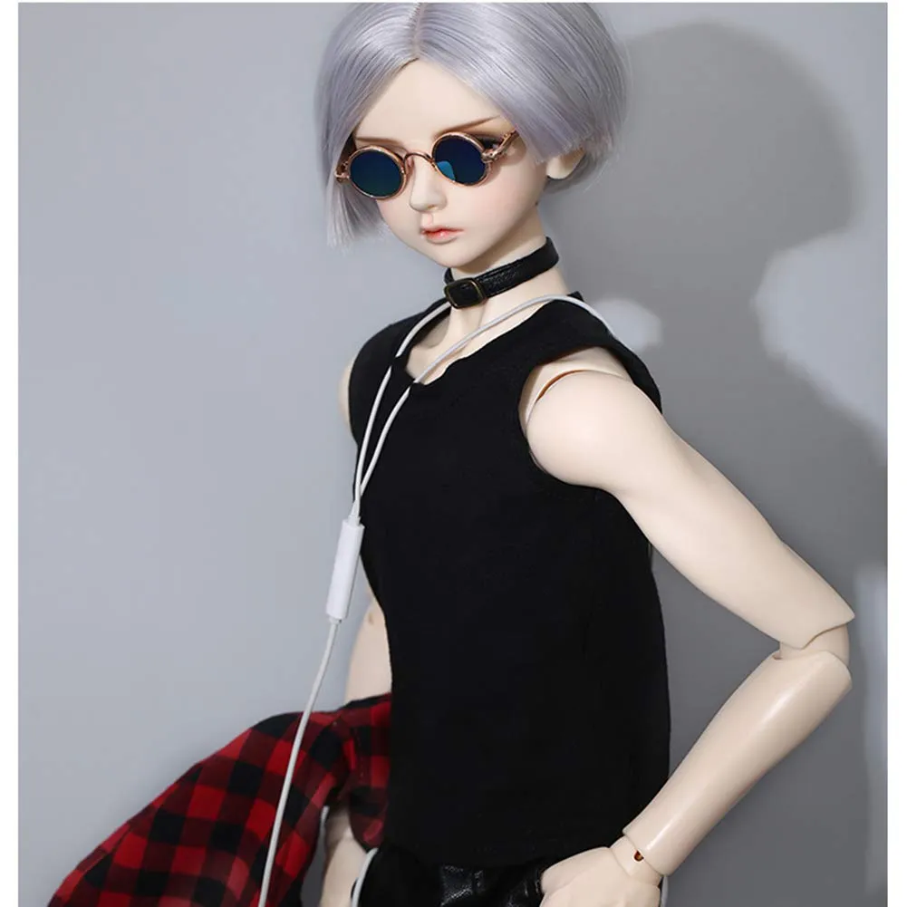 1/3 Boy BJD Doll SD Dolls 16 Movable Joints with Hair Makeup Gift Collection Christmas Decoration Fashion Handmade Doll,Browneyeball