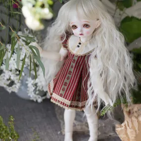 1/4 BJD Doll Banbi Elf Ear, SD Dolls 15 Inch 19 Ball Jointed Doll DIY Toys with Full Set Clothes Shoes Wig Makeup, Best Gift for Girls