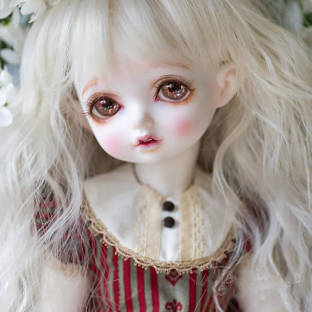 1/4 BJD Doll Banbi Elf Ear, SD Dolls 15 Inch 19 Ball Jointed Doll DIY Toys with Full Set Clothes Shoes Wig Makeup, Best Gift for Girls