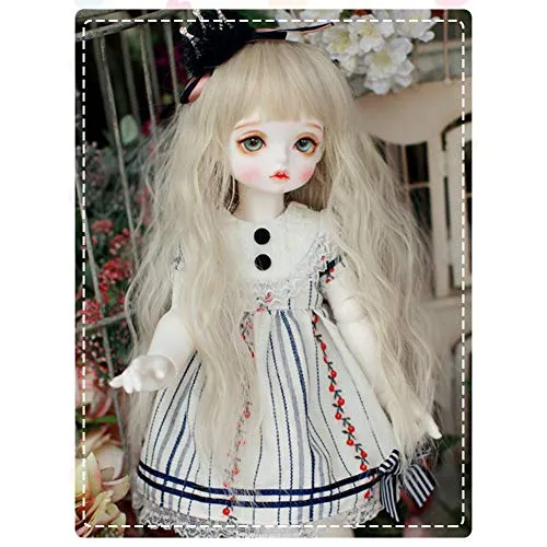1/4 BJD Doll Full Set 15.7 inch 40cm Multi-Joint Movable Doll Toys Set with Clothes Wigs Makeup Best Creative Gift for Boys Girls