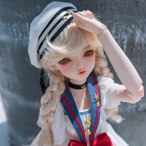 1/4 BJD Smart Doll DIY Toys SD Fashion Dolls with Full Set Clothes Shoes Wig Makeup Girls Gifts and Couples and Collectors Series