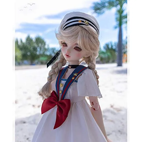 1/4 BJD Smart Doll DIY Toys SD Fashion Dolls with Full Set Clothes Shoes Wig Makeup Girls Gifts and Couples and Collectors Series
