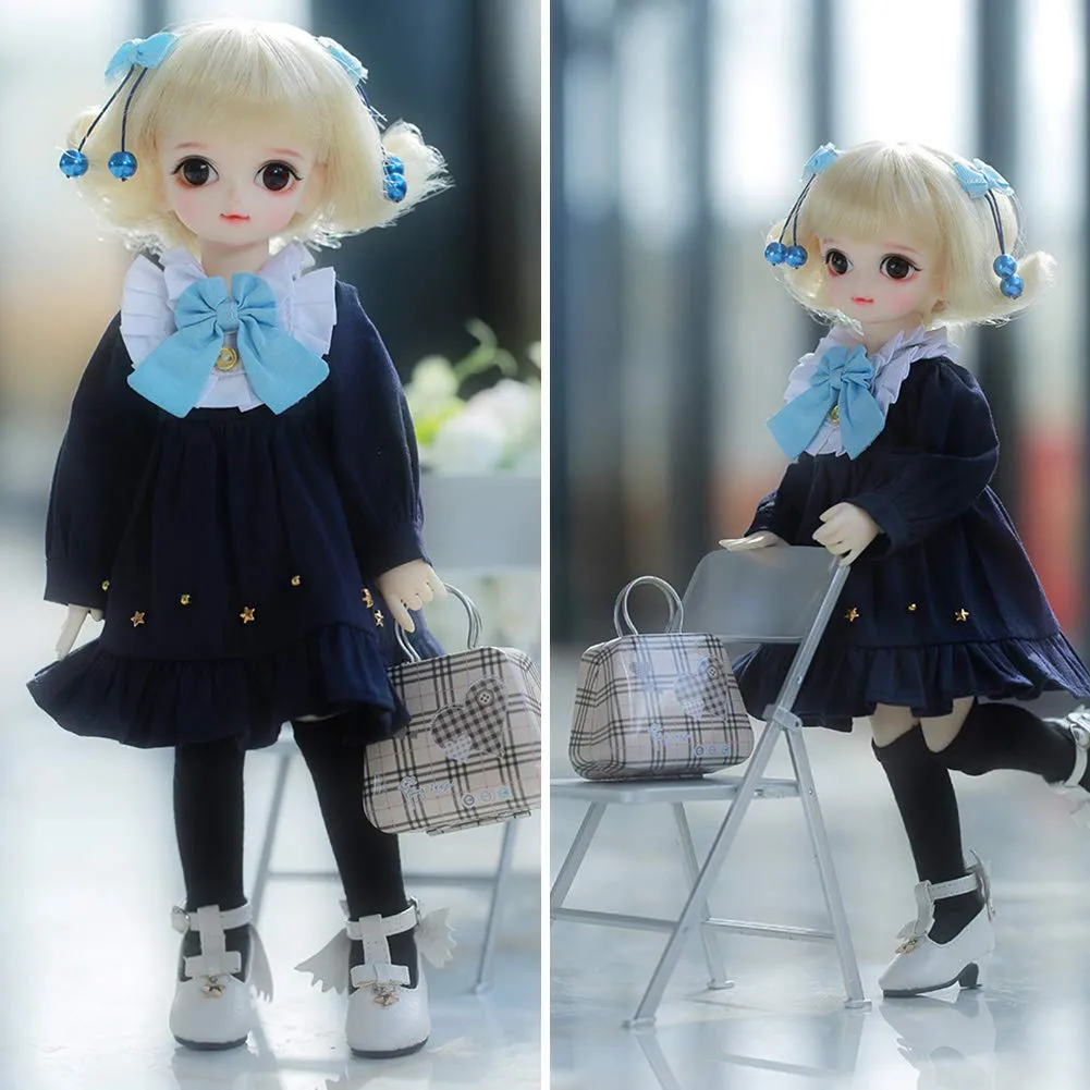 1/6 BJD Doll Full Set 26cm 10.2 Inch Ball Jointed Dolls DIY Toy Action Figure   Makeup   Wig   Shoes Girls Christmas Surprise Gift