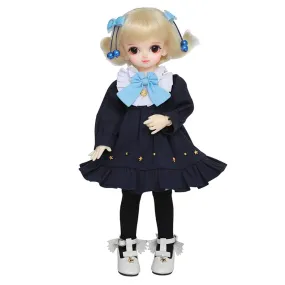 1/6 BJD Doll Full Set 26cm 10.2 Inch Ball Jointed Dolls DIY Toy Action Figure   Makeup   Wig   Shoes Girls Christmas Surprise Gift