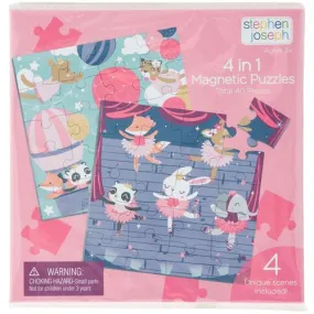 4 in 1 Girl Magnetic Puzzle