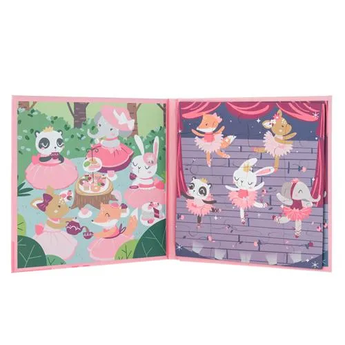 4 in 1 Girl Magnetic Puzzle