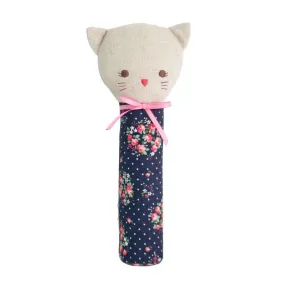 Alimrose - Odette Kitty Squeaker - Midnight Floral