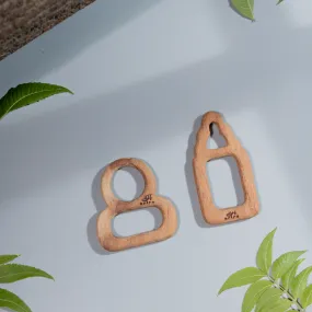 Ariro Toys Wooden Teethers-Pacifier & Milk Bottle