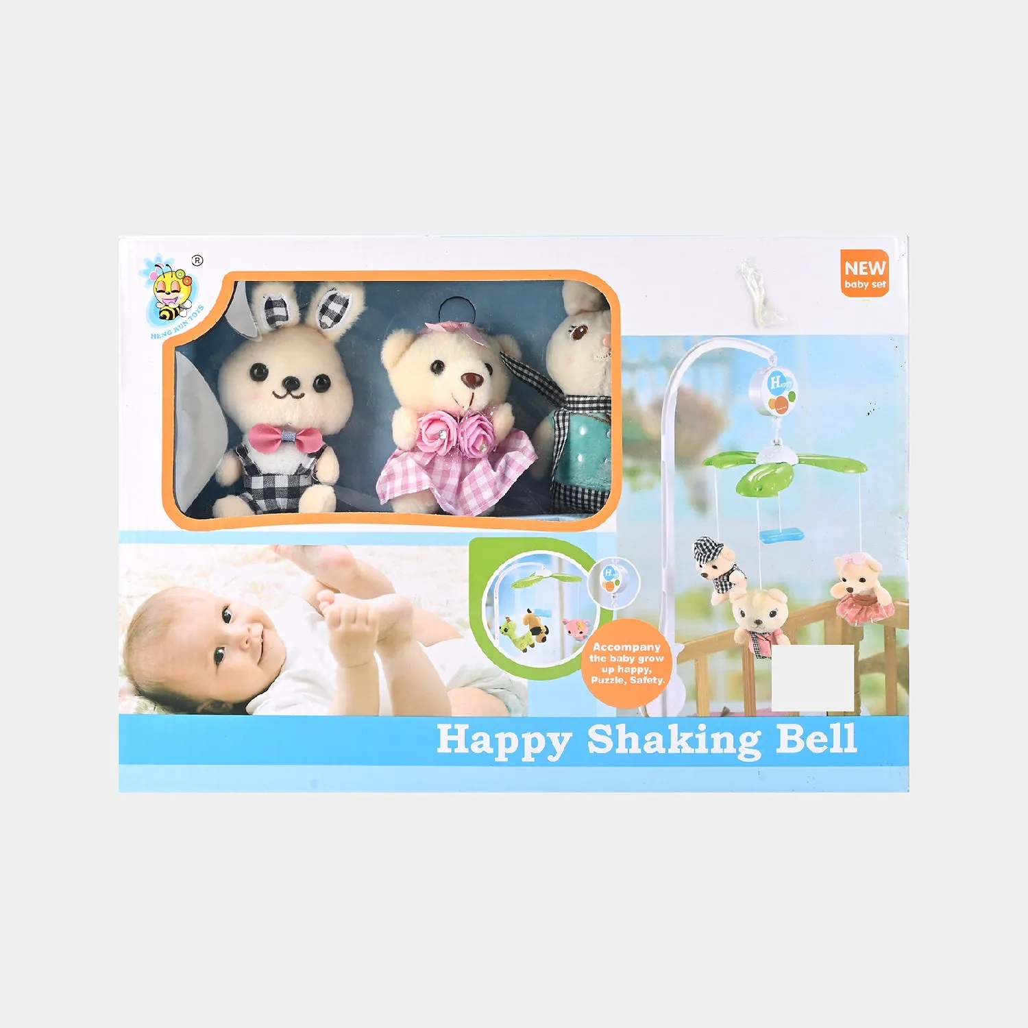 Baby Cot Mobile Soft Rattle | 0M 
