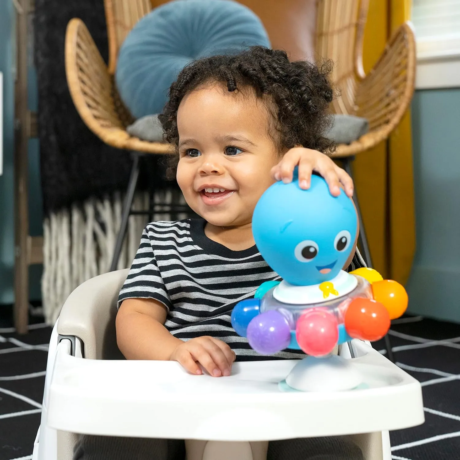 Baby Einstein Ocean Explorers Opus Spin & Sea Activity Toy, Ages 3 Months 