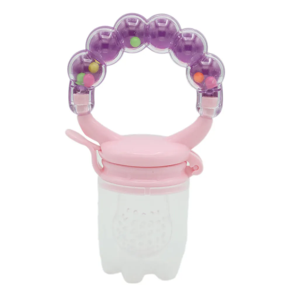 Beidile Fruit Feeder Rattles - Purple