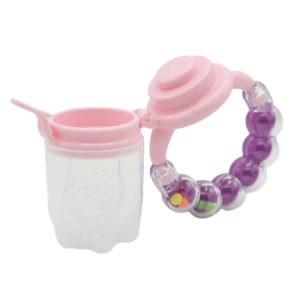 Beidile Fruit Feeder Rattles - Purple