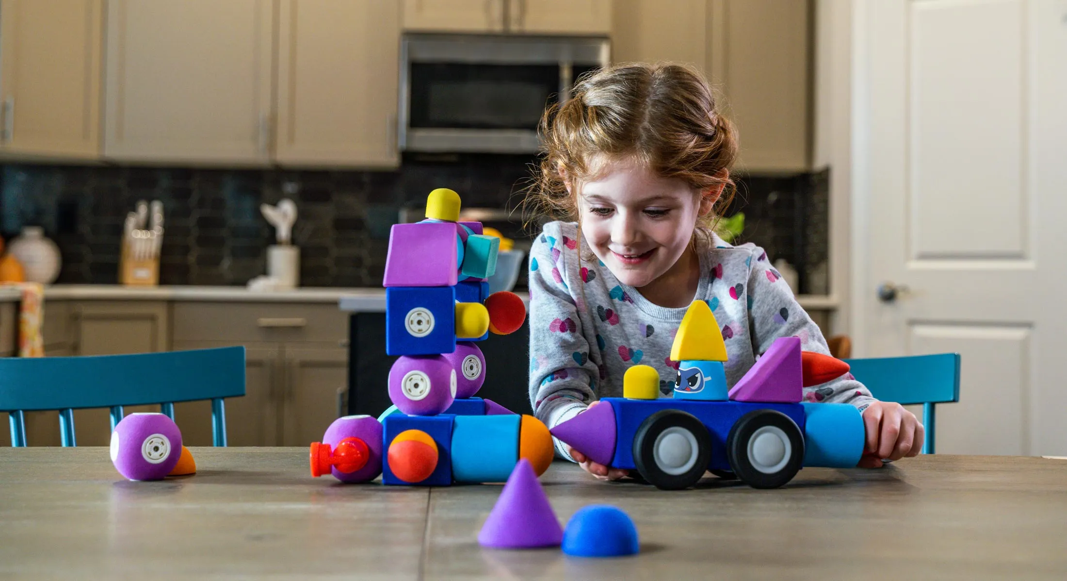 Blockaroo Magnetic Foam Blocks- Plane