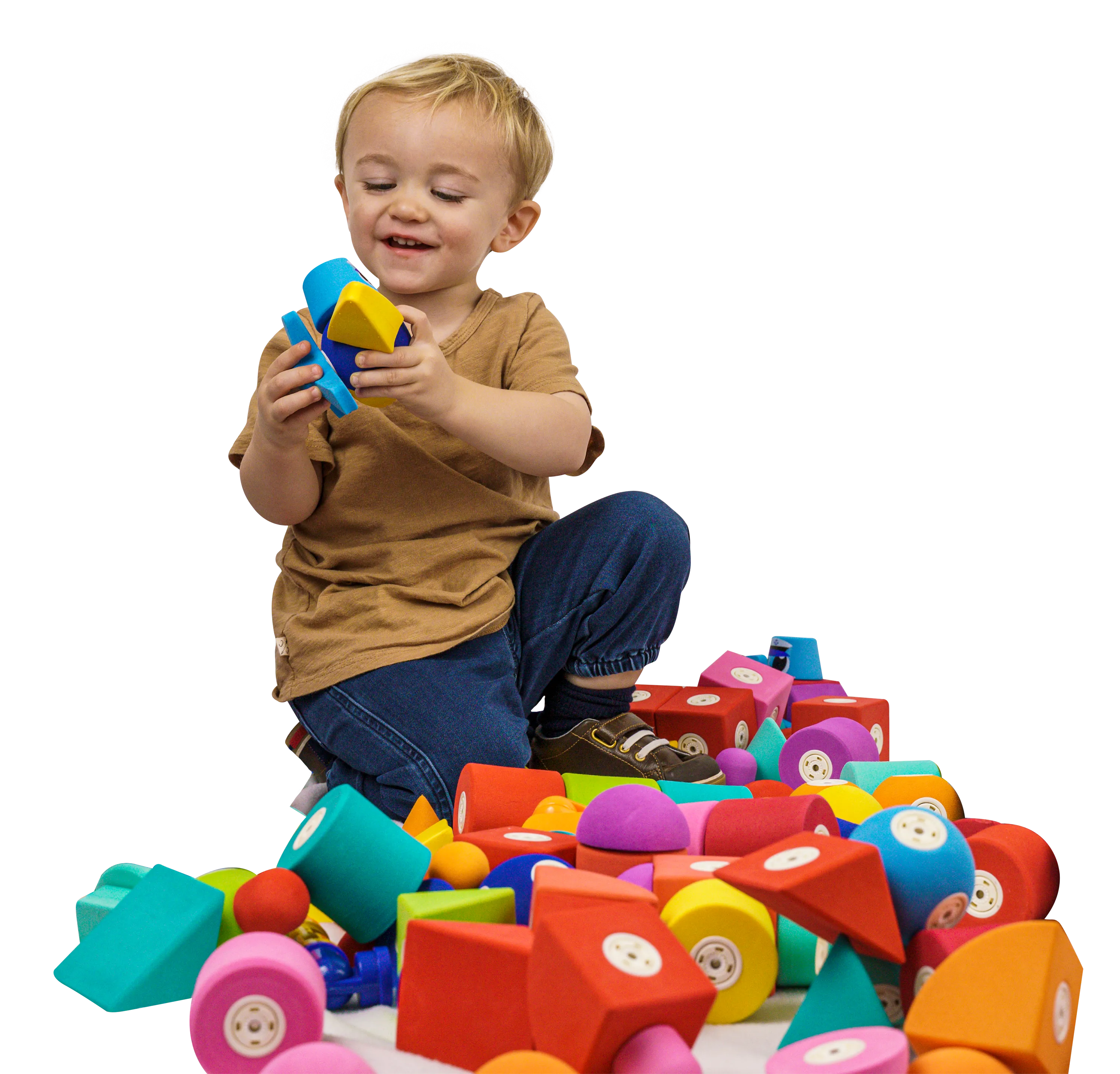 Blockaroo Magnetic Foam Blocks- Plane