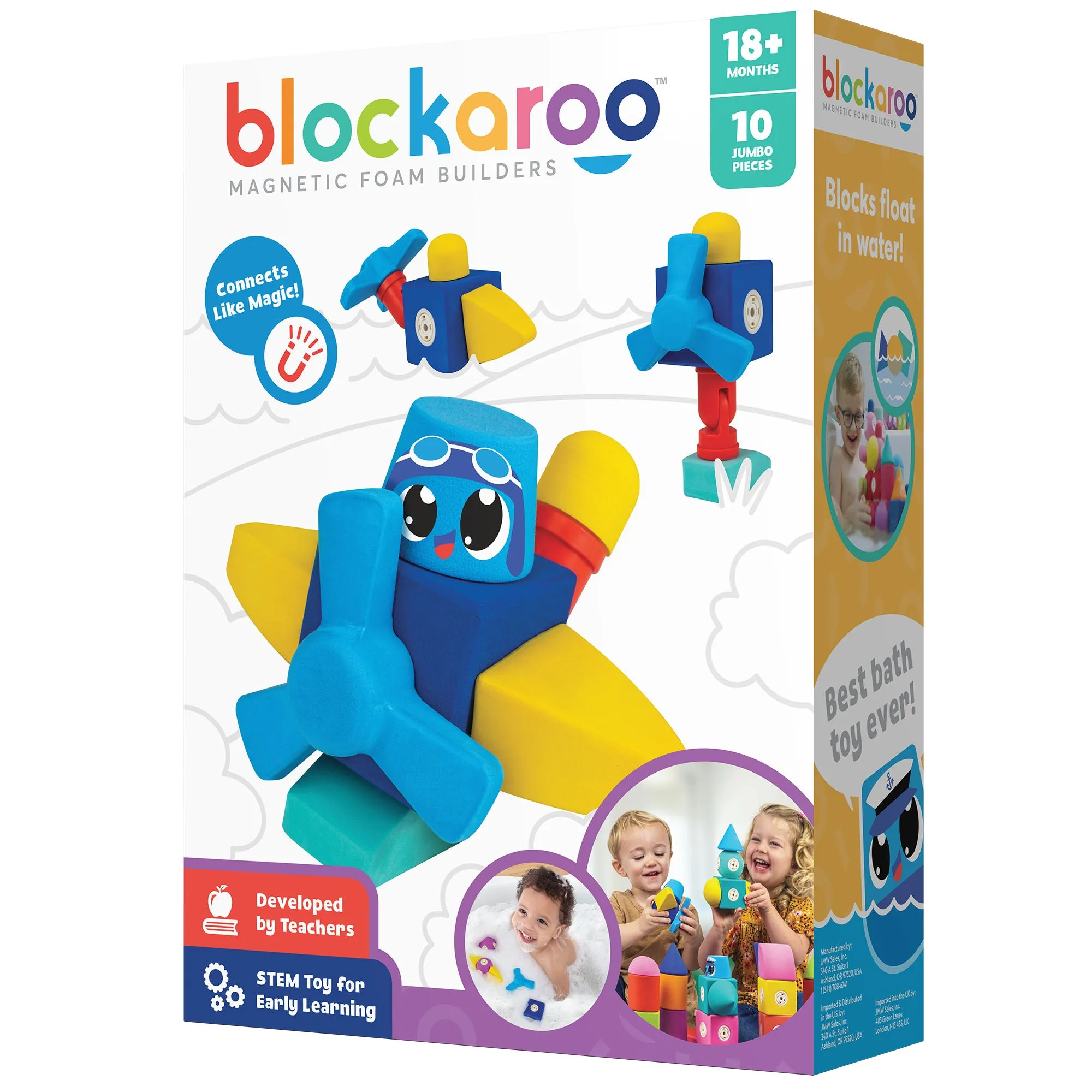 Blockaroo Magnetic Foam Blocks- Plane