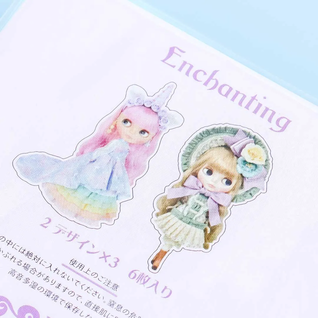 Blythe Enchanting Die-Cut Stickers
