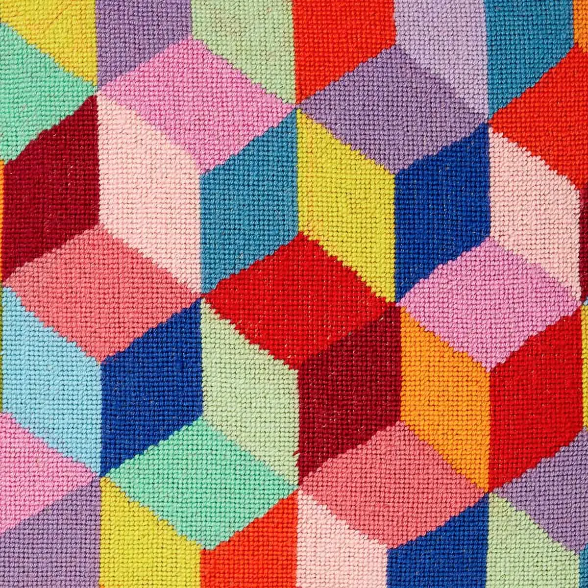 Bright Tumbling Blocks