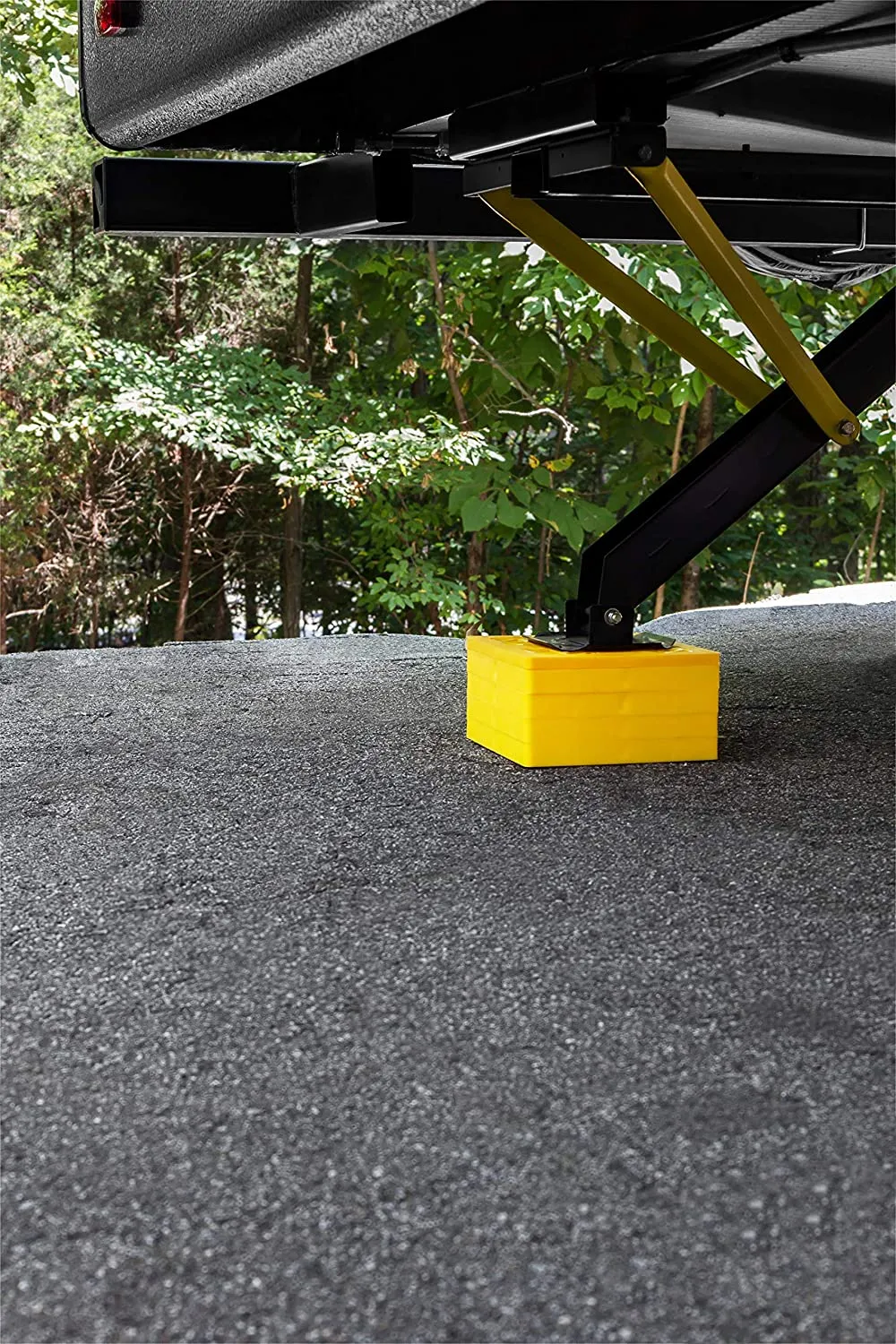 Camco 44512 FasTen Leveling Blocks - w / T-Handle,2x2,Yellow 10 pack