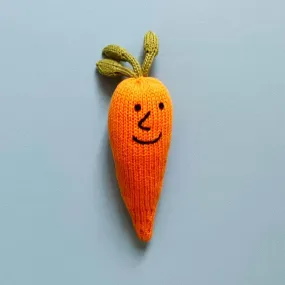 Carrot Organic Baby Rattle