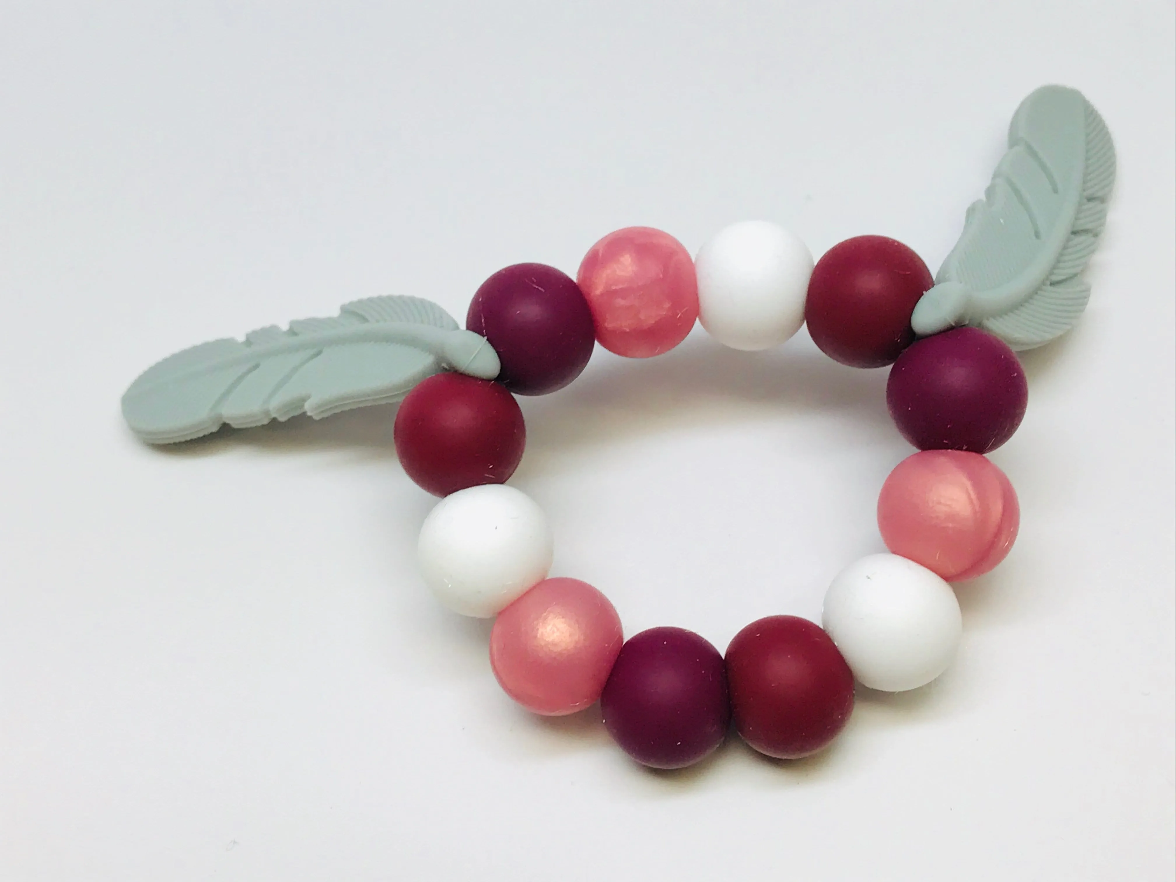 Chewy Baby Co Silicone Wood Teething Toys
