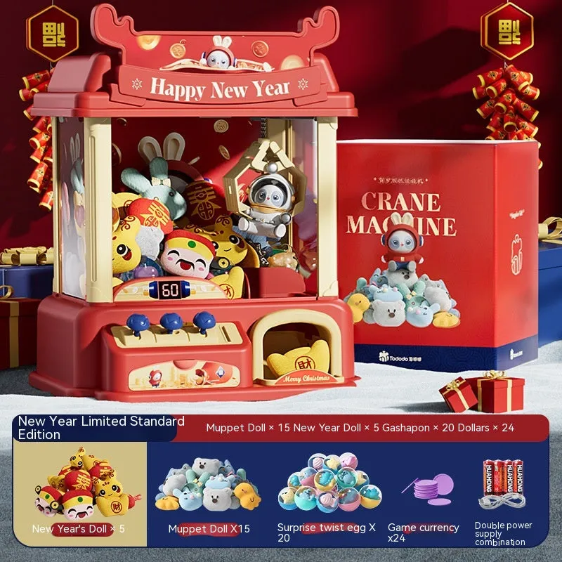 Children's Mini Claw Machine Small Household Coin-operated Game Machine Toy