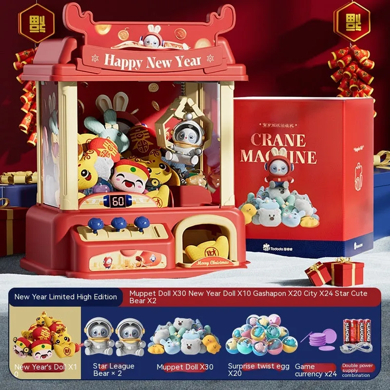Children's Mini Claw Machine Small Household Coin-operated Game Machine Toy