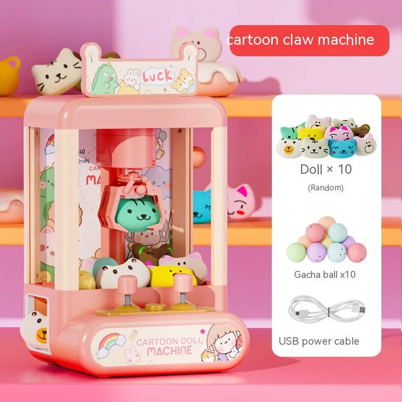 Children's Mini Claw Machine Small Household Coin-operated Game Machine Toy