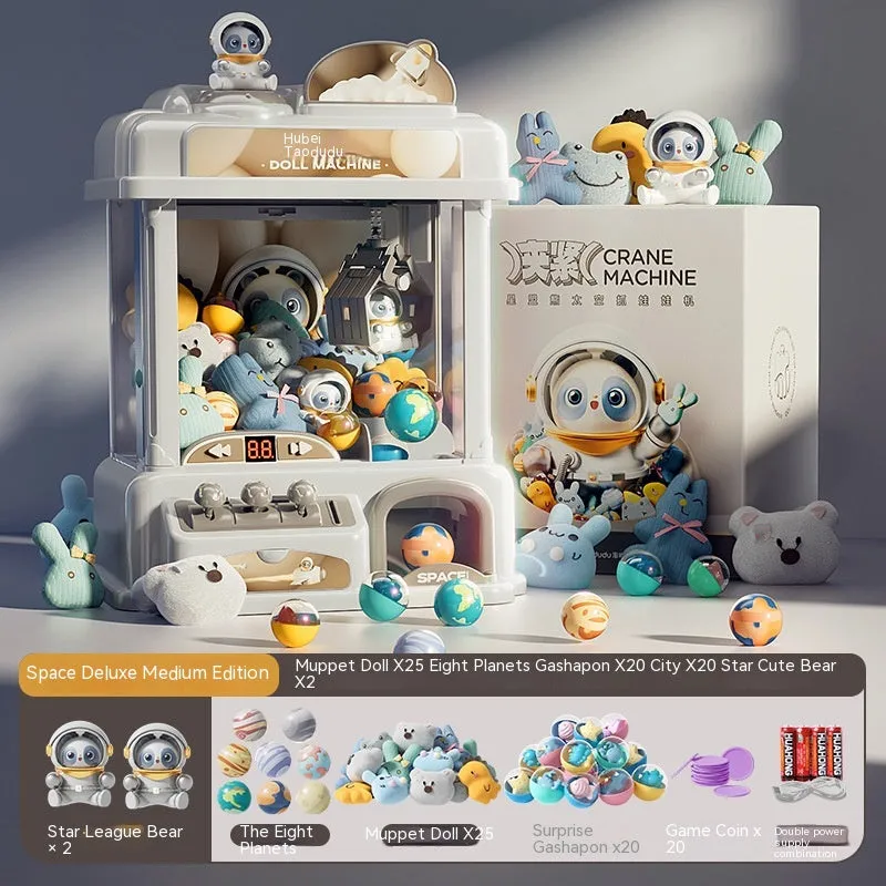 Children's Mini Claw Machine Small Household Coin-operated Game Machine Toy