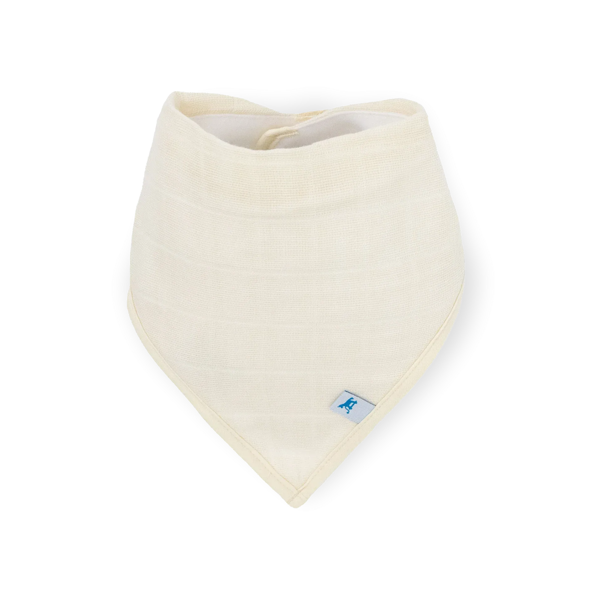 Cotton Muslin   Fleece Bandana Bib 4 Pack - Pressed Petals