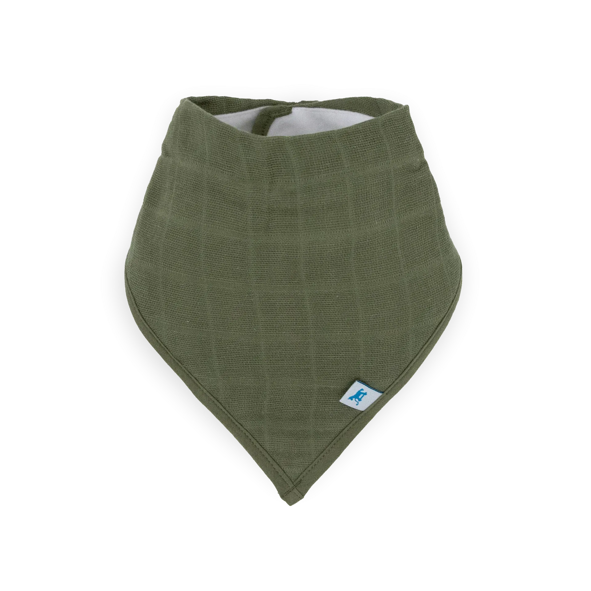 Cotton Muslin   Fleece Bandana Bib 4 Pack - Pressed Petals