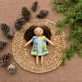 Cotton Soft Toy Doll For Kids | Gargi, Warm | 23x11 cm