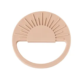 Cream Sunburst Teething Toy