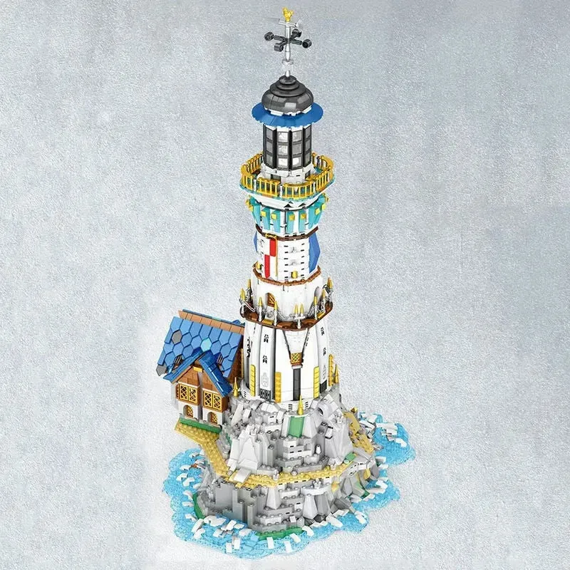 Creator Expert MOC Medieval Town City Lighthouse Bricks Toy