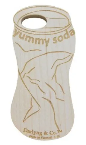 Darlyng   Co Organic Wooden Soda Can Teether