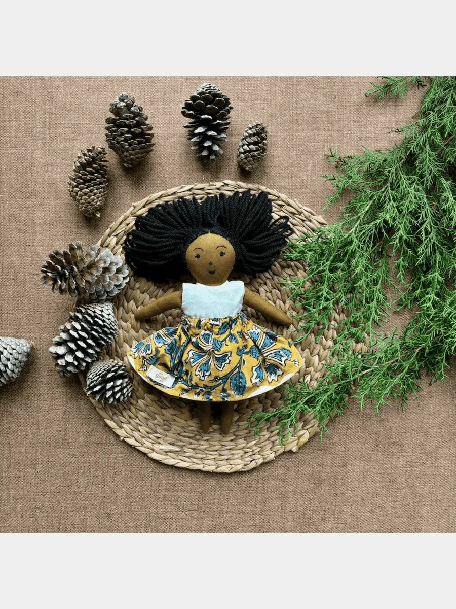 Devanshi, Cotton Fabric Doll