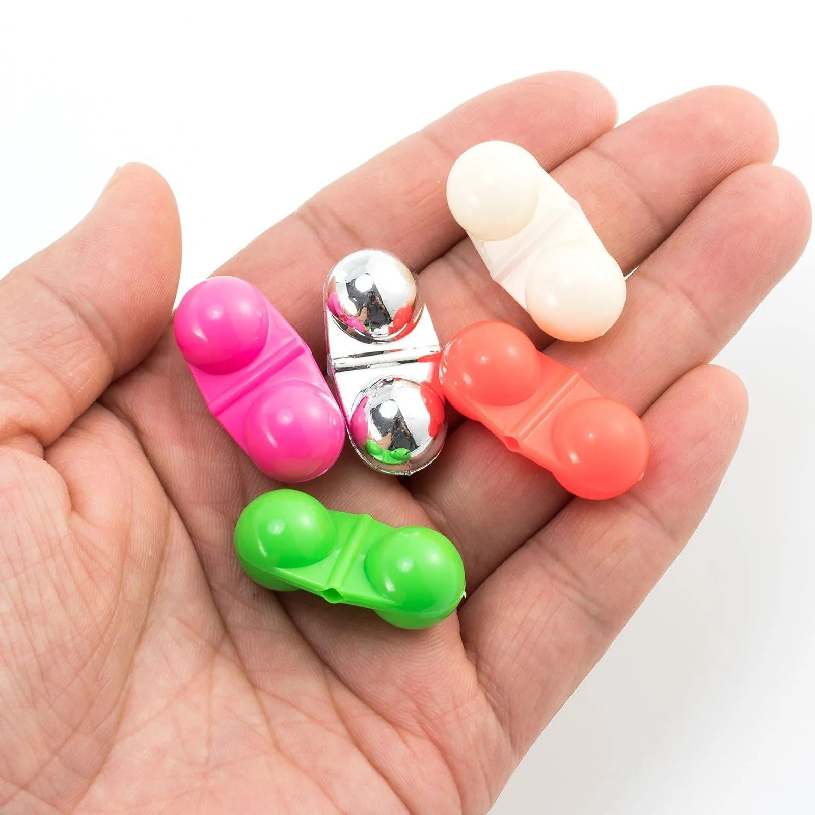 Dr.Fish  20/50pcs Double Rattle Beads