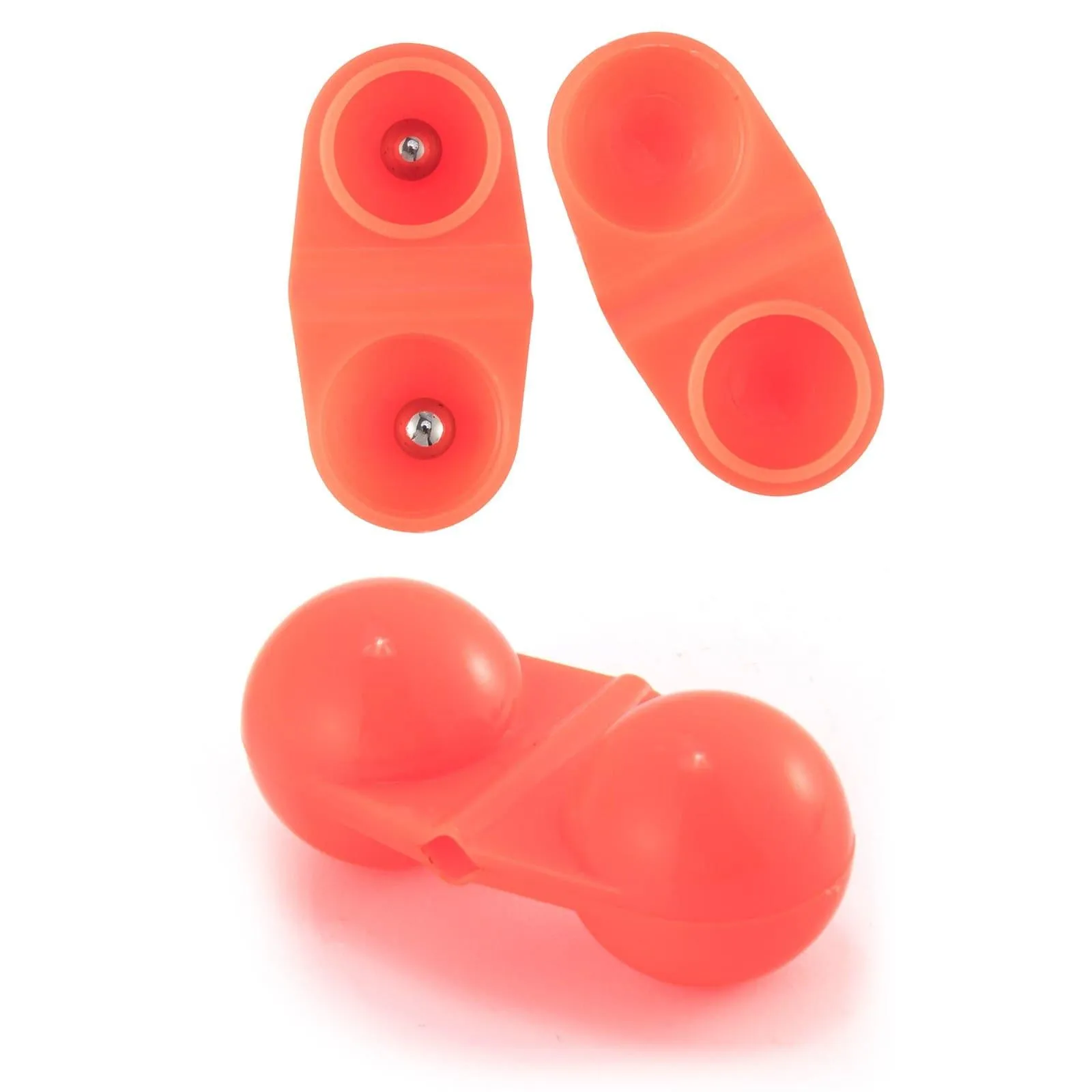 Dr.Fish  20/50pcs Double Rattle Beads