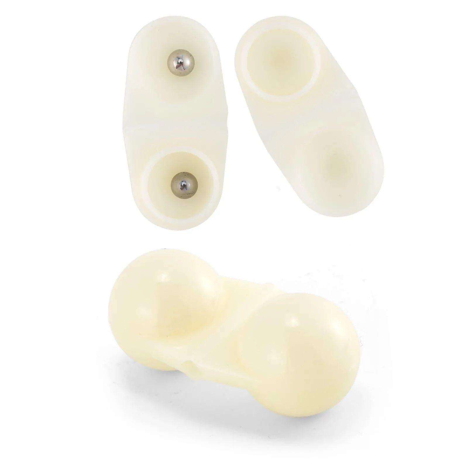 Dr.Fish  20/50pcs Double Rattle Beads