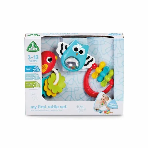 Early Learning Centre My First Rattle Set Chick & Owl