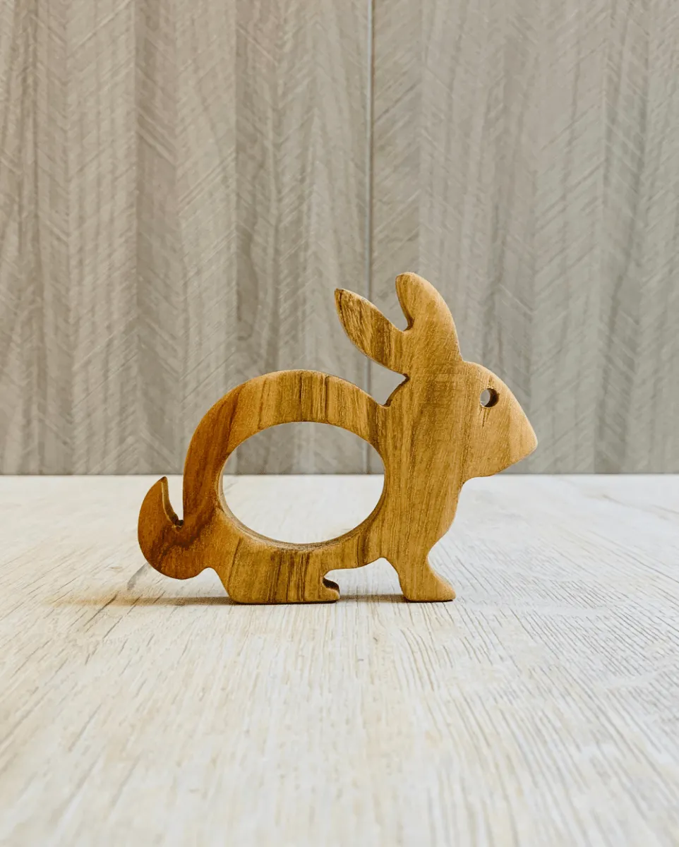 EarthyTweens Beech Wood Rattle & Neem Wood Teethers (Set Of 3)