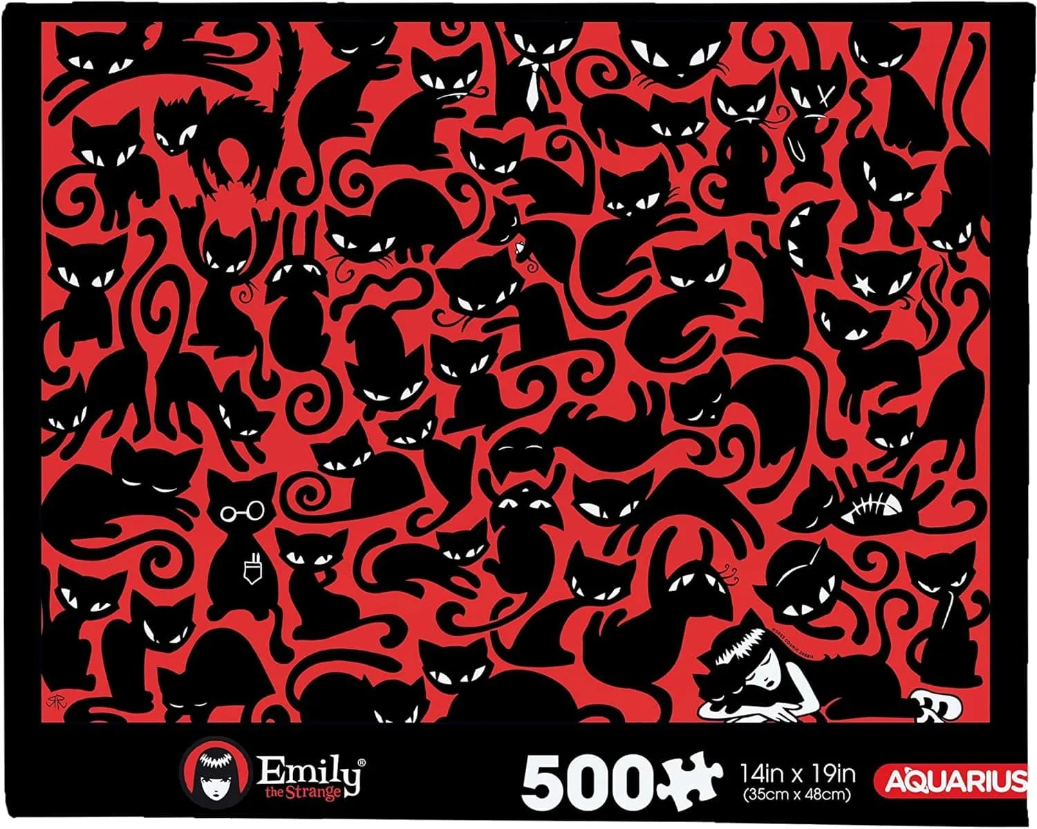 Emily the Strange 500 Piece Jigsaw Puzzle