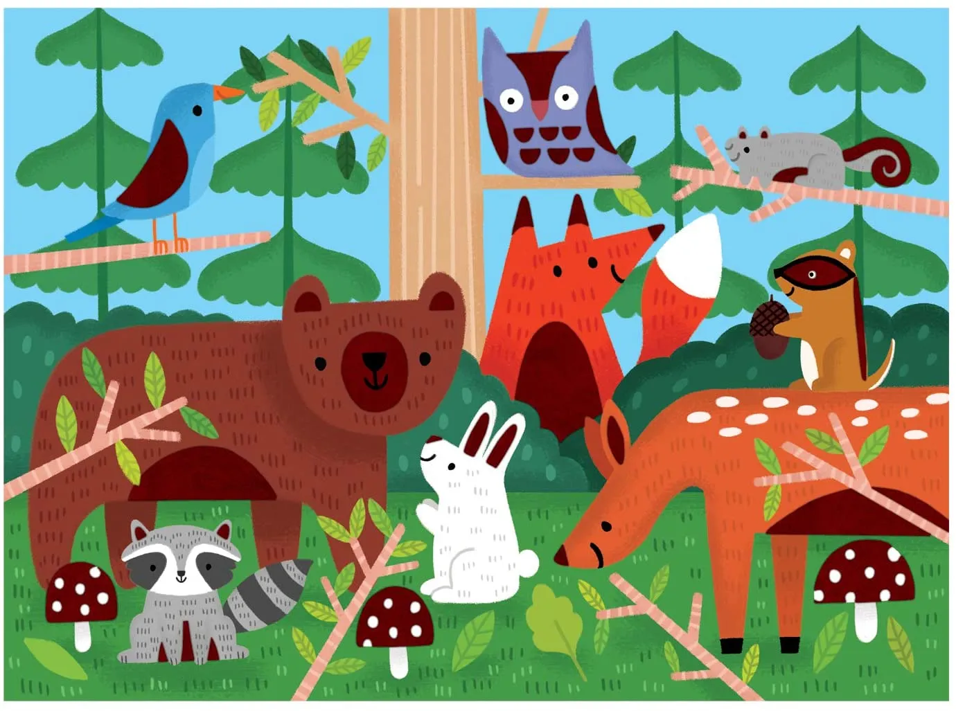 Fuzzy 42 Piece Puzzles