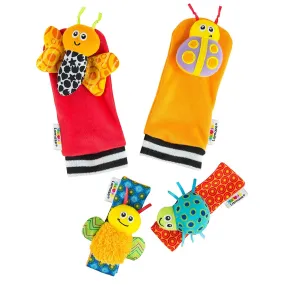 GARDEN BUG WRIST RATTLE SET