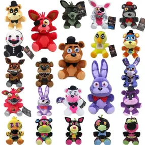 Get ready to cuddle with Bonnie Bear and Foxy as you immerse yourself in the eerie yet endearing world of Five Nights at Freddy’s! 🐻