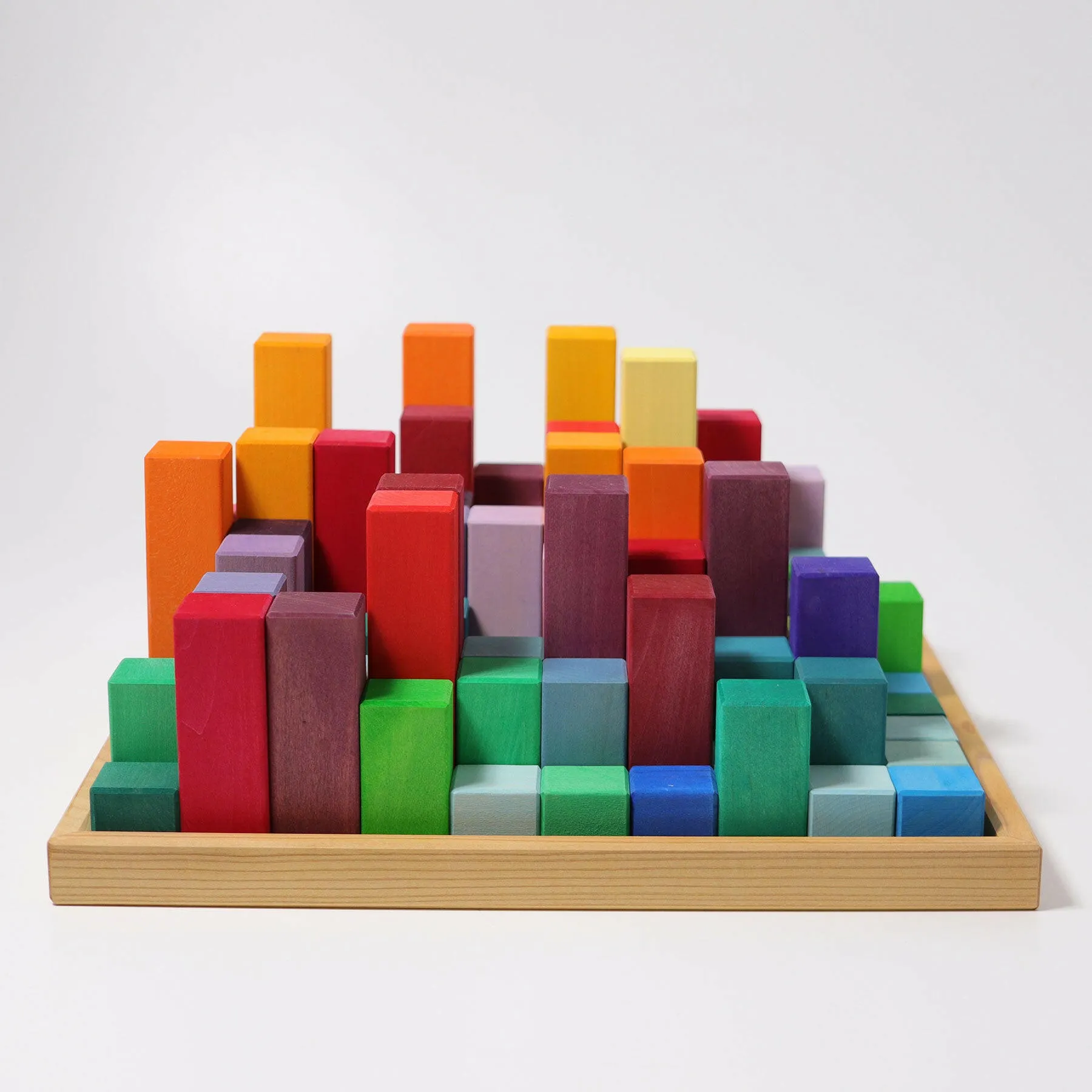 Grimms Large Wooden Stepped Block Pyramid (LSP)