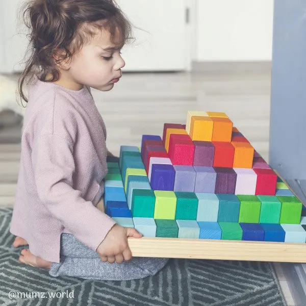 Grimms Large Wooden Stepped Block Pyramid (LSP)