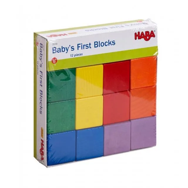 HABA Baby's First Basic Blocks