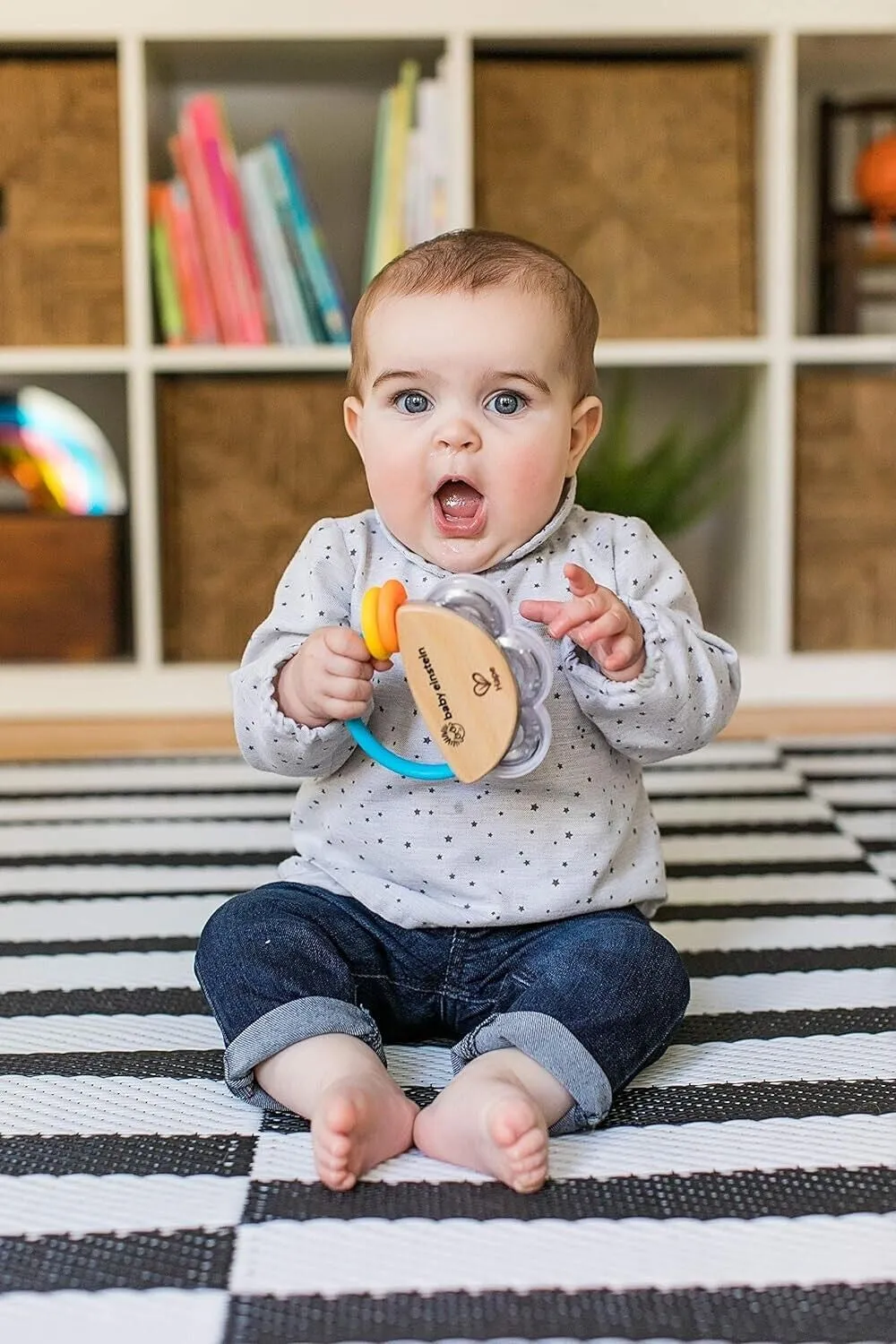 Hape Baby Einstein Tiny Tambourine (6m )