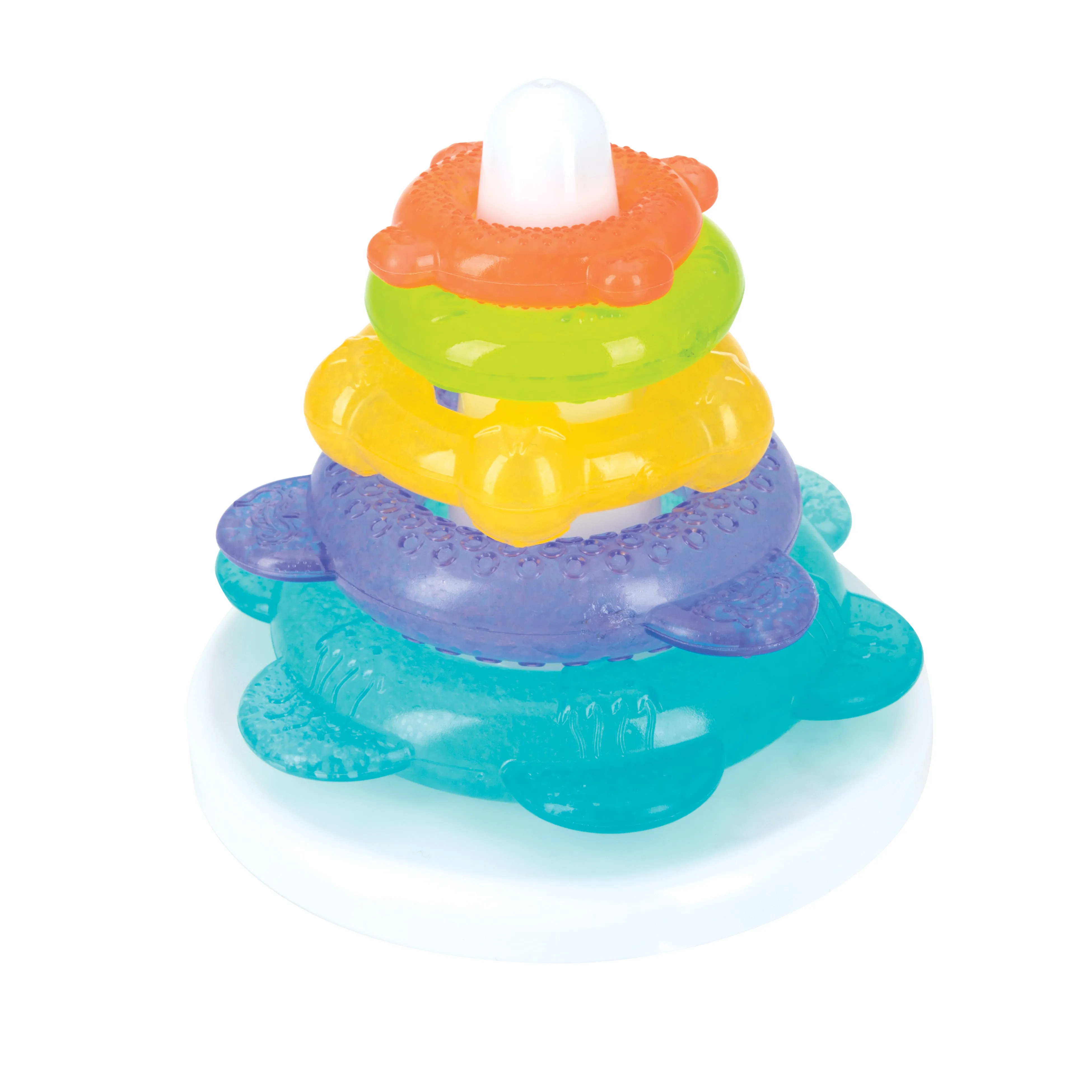 IcyBite Ocean Rings Teething and Stacking Toy