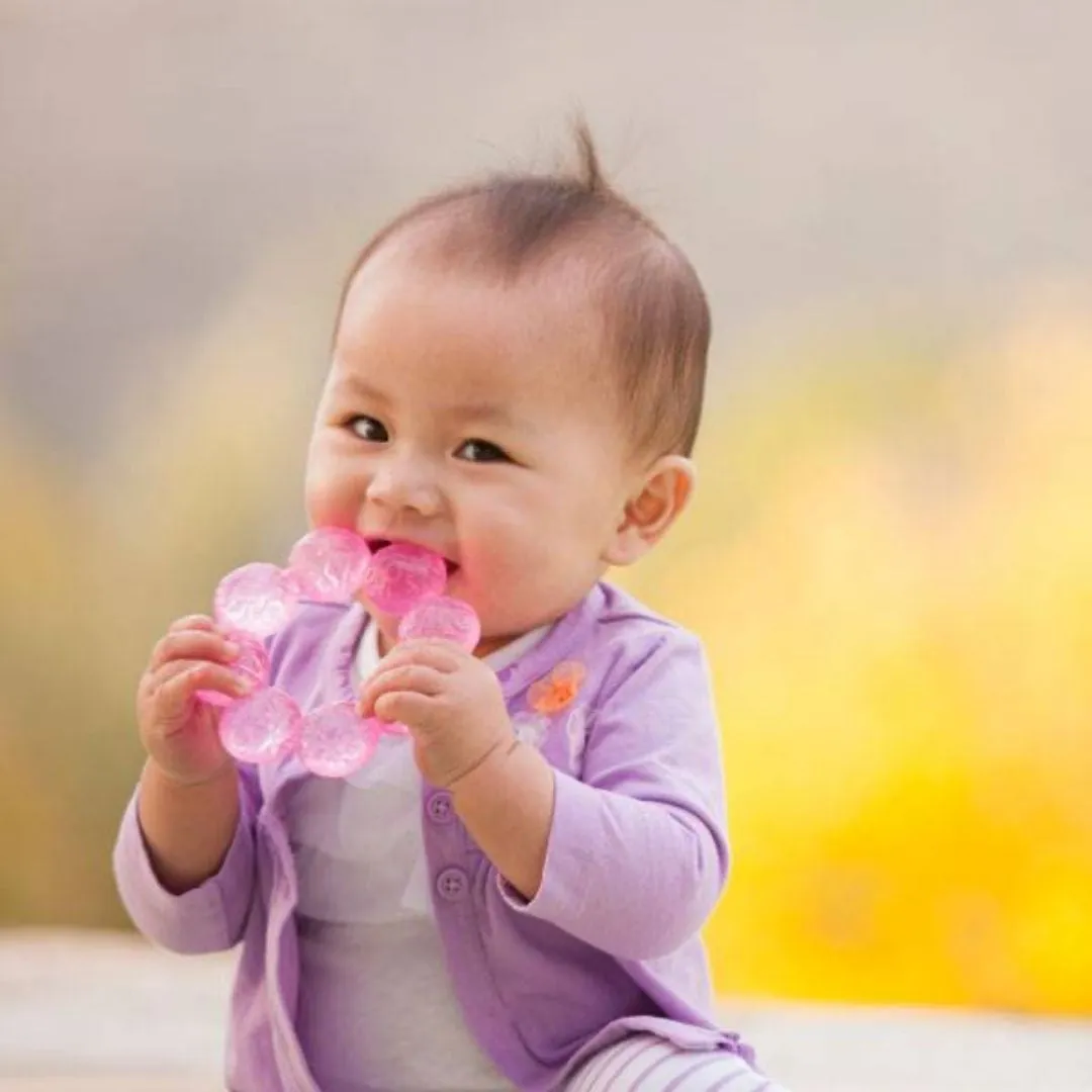 Infantino Water Teether - Pink